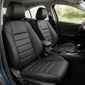 Tapiforros Vinilcuero Premium – Mazda 3 2013–2019 (Líneas Horizontales)