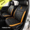 Tapiforro Supreme Elite Hexa Sport Negro/Naranja – Renault Logan, Sandero y Duster (2016–2026)