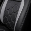 Tapiforros para Renault Duster, Logan y Sandero 2016–2027 – Diseño Hexa Silver Pro